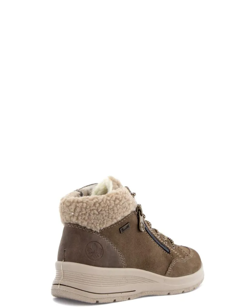 Rieker Beige Känga
