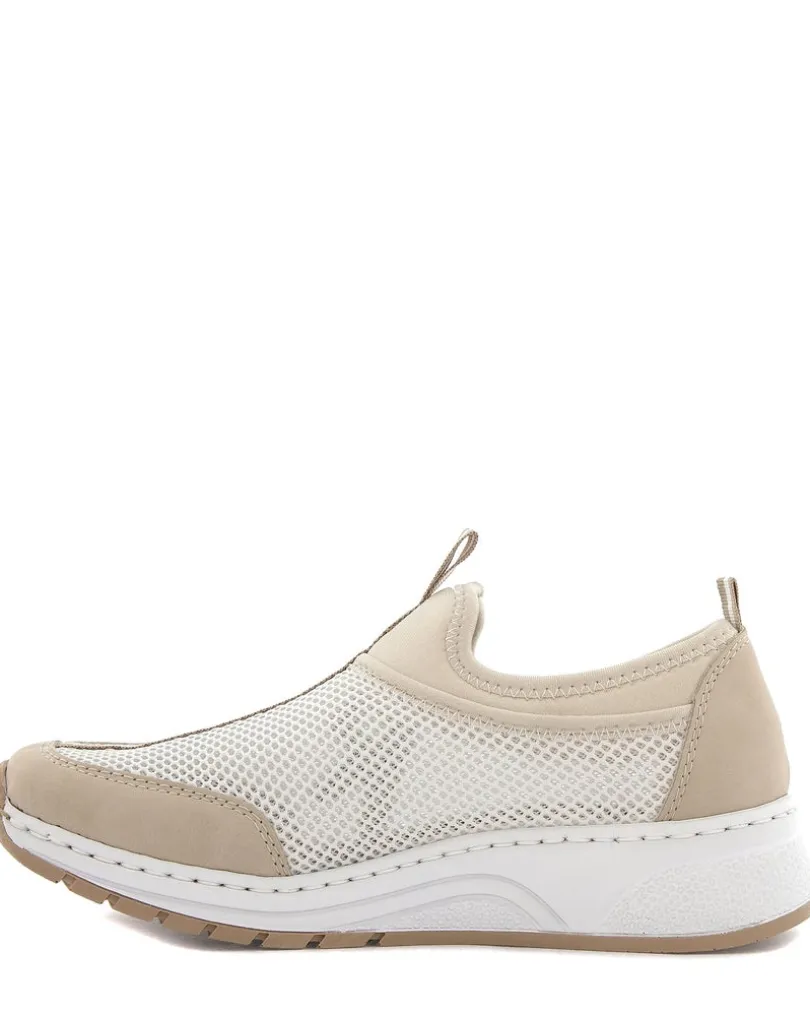Rieker Beige Promenadsko