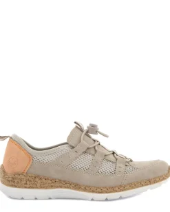 Rieker Beige Promenadsko