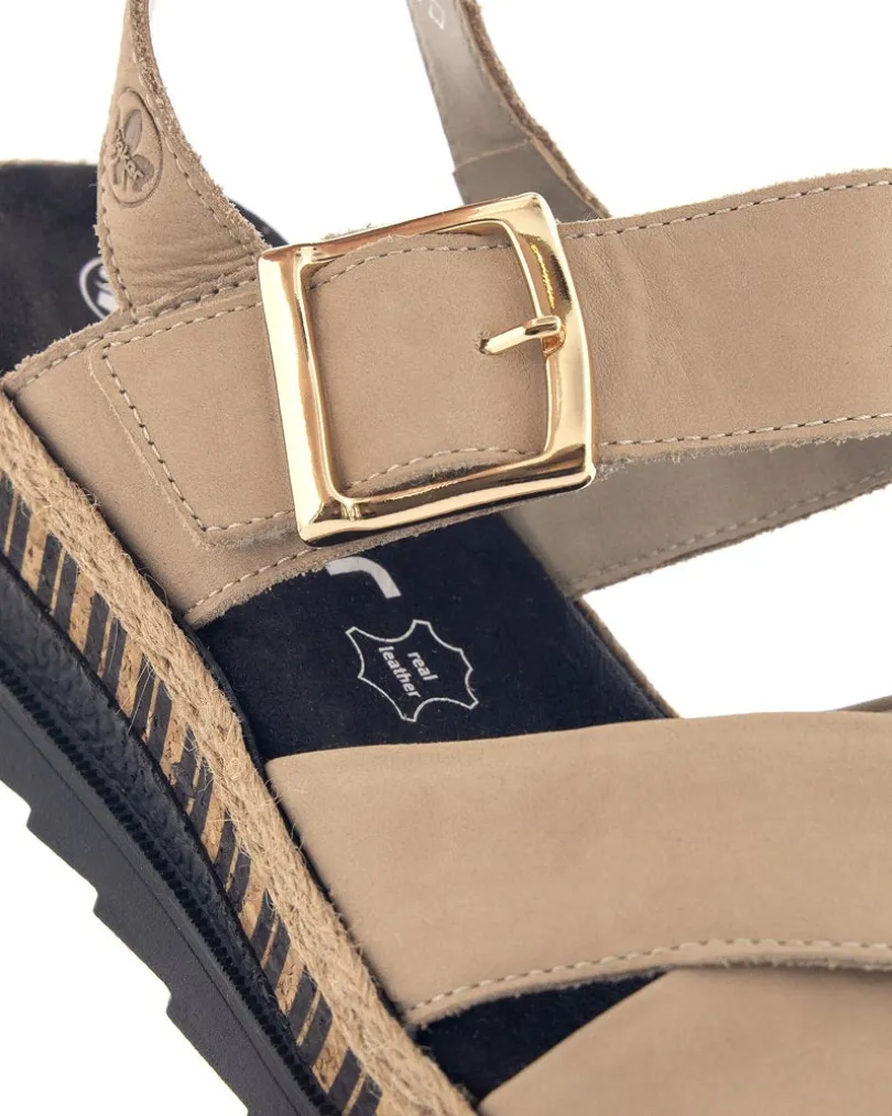 Rieker Beige Sandal
