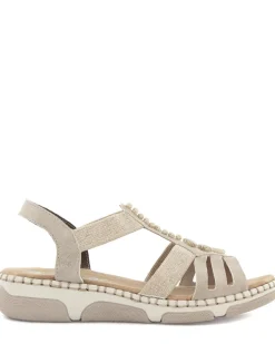 Rieker Beige Sandal