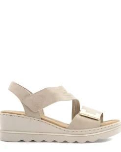 Rieker Beige Sandalett