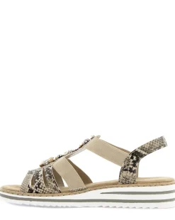 Rieker Beige Sandalett