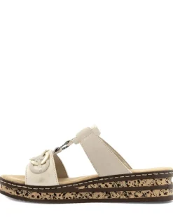 Rieker Beige Slip-In