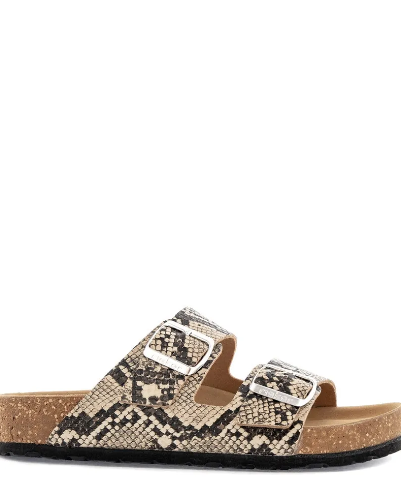 Rieker Beige Toffel