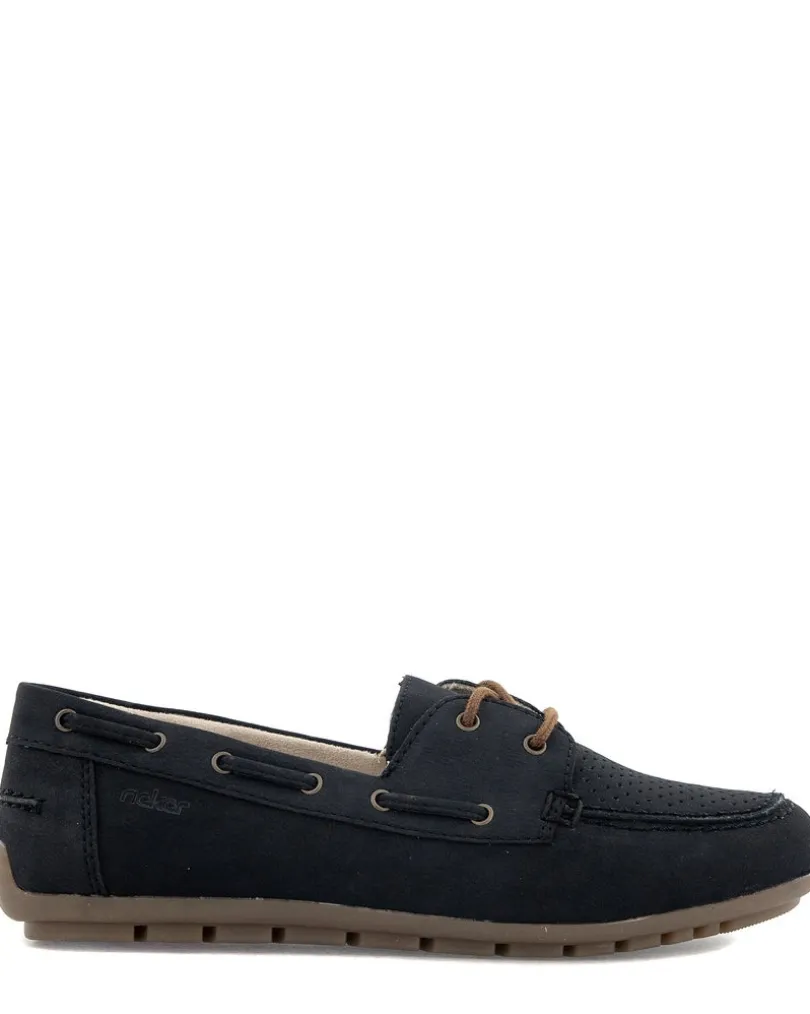 Rieker Blå Loafers