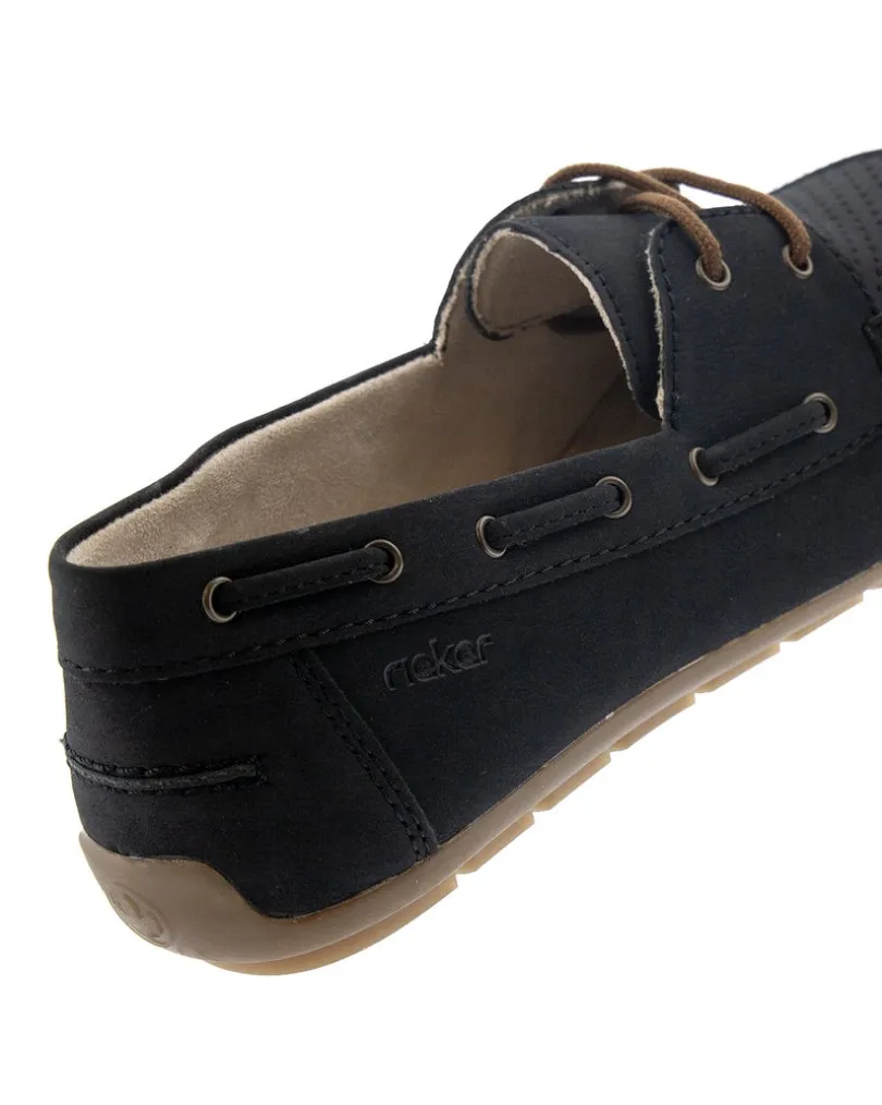 Rieker Blå Loafers