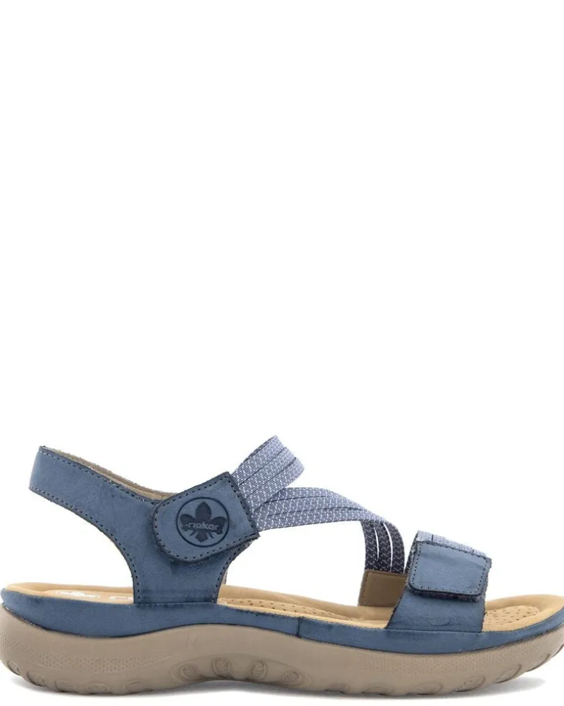 Rieker Blå Sandal