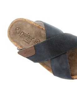 Rieker Blå Slip-In