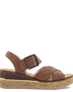 Rieker Brun Sandalett