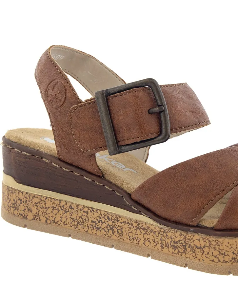 Rieker Brun Sandalett