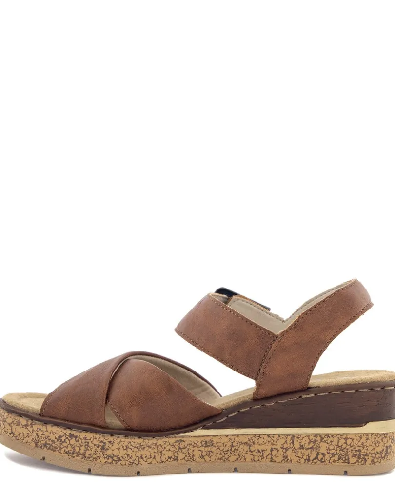 Rieker Brun Sandalett