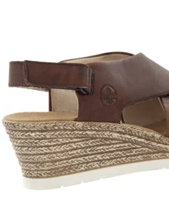 Rieker Brun Sandalett