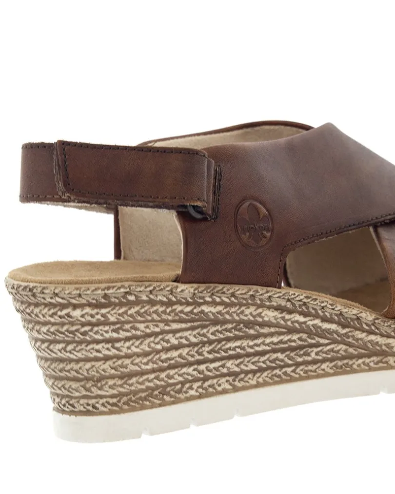 Rieker Brun Sandalett