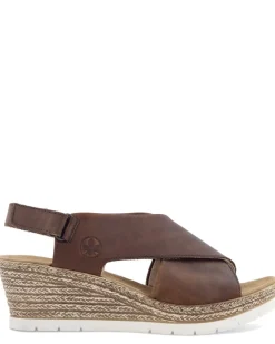 Rieker Brun Sandalett