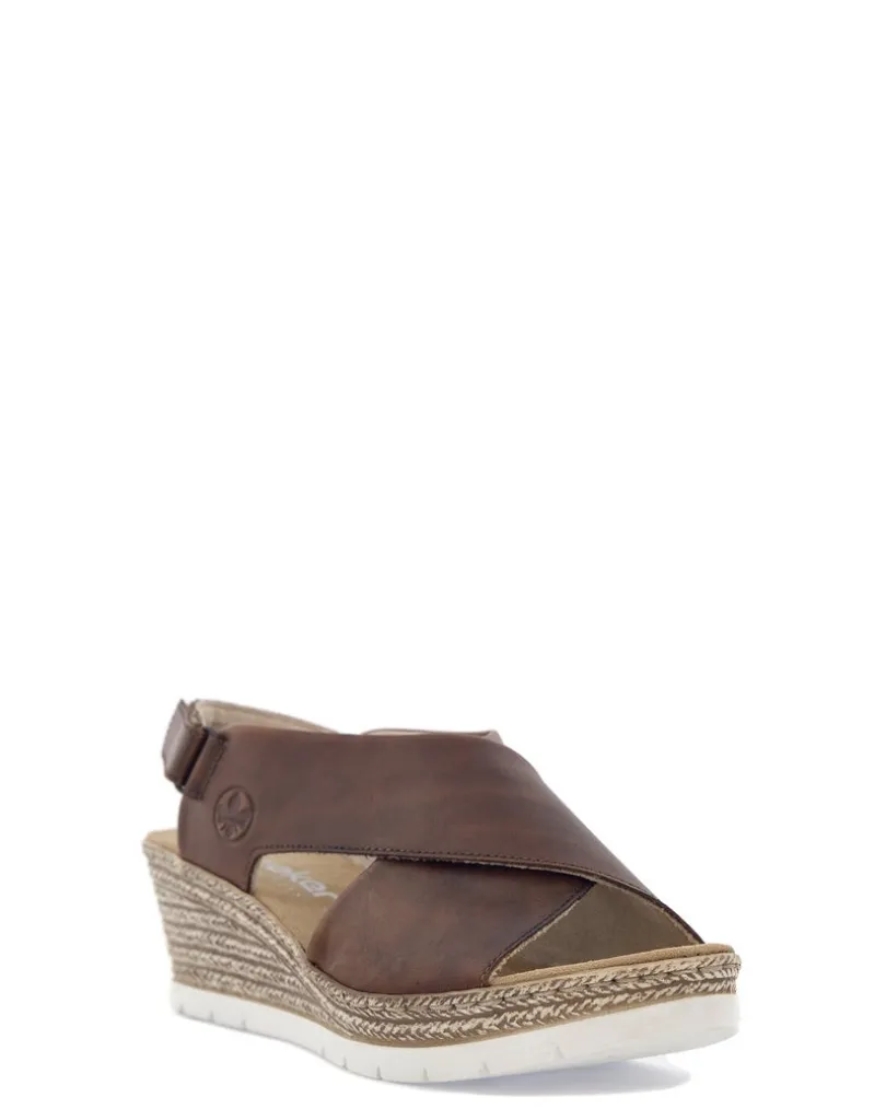 Rieker Brun Sandalett