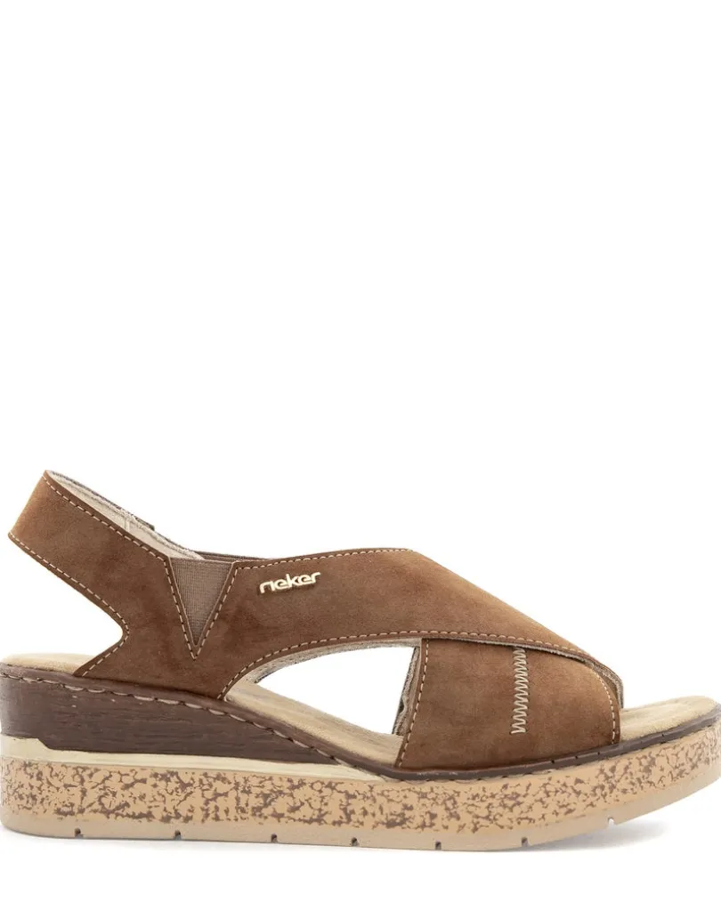 Rieker Brun Sandalett