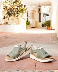 Rieker Grön Sandal