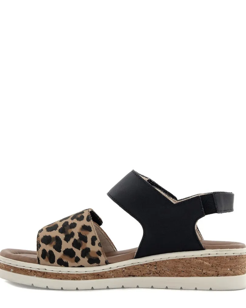 Rieker Leopard Sandalett