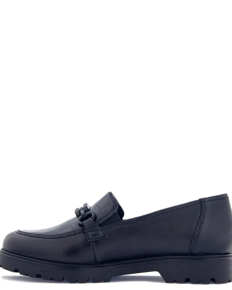 Rieker Svart Loafer