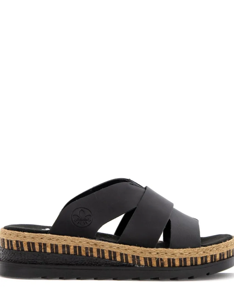 Rieker Svart Sandal