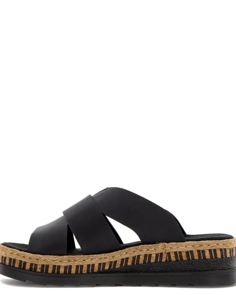 Rieker Svart Sandal