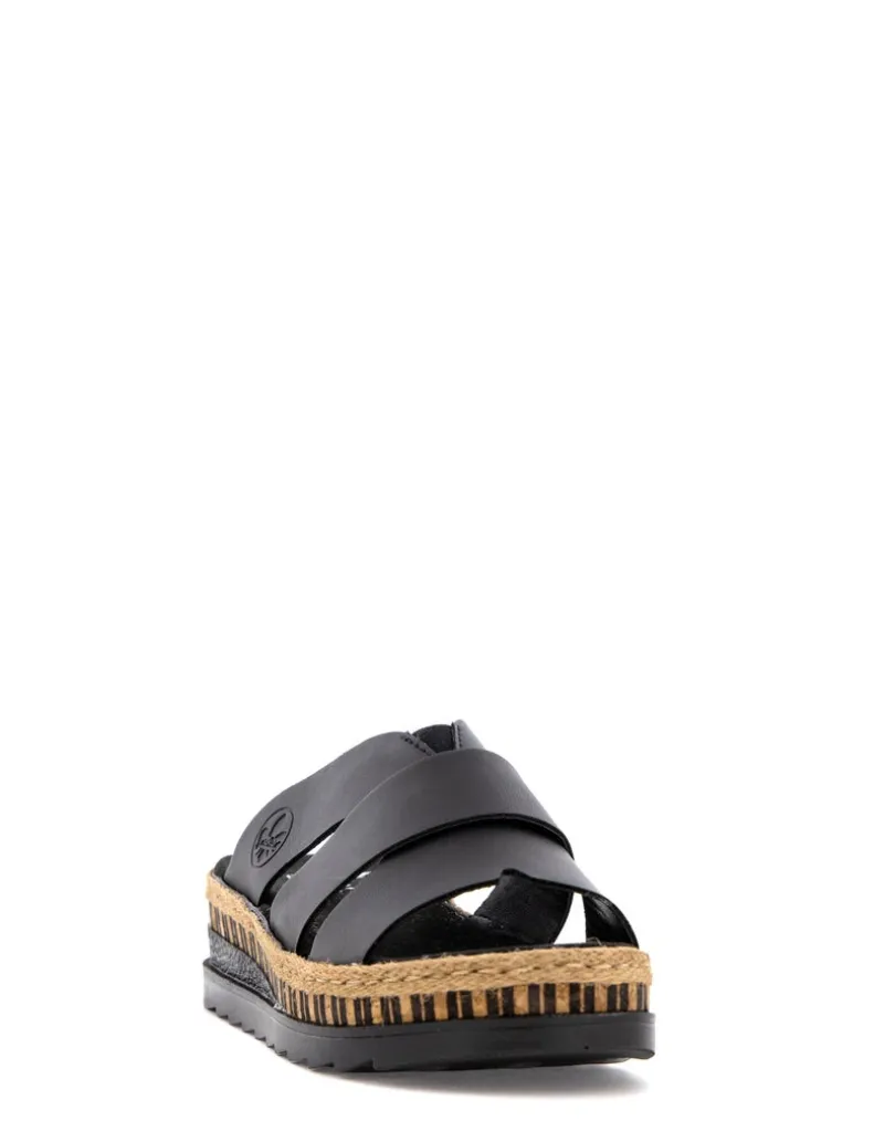 Rieker Svart Sandal