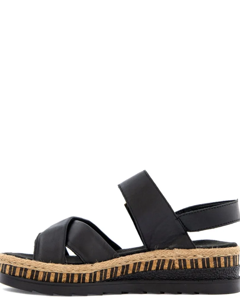 Rieker Svart Sandal