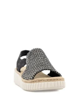 Rieker Svart Sandal